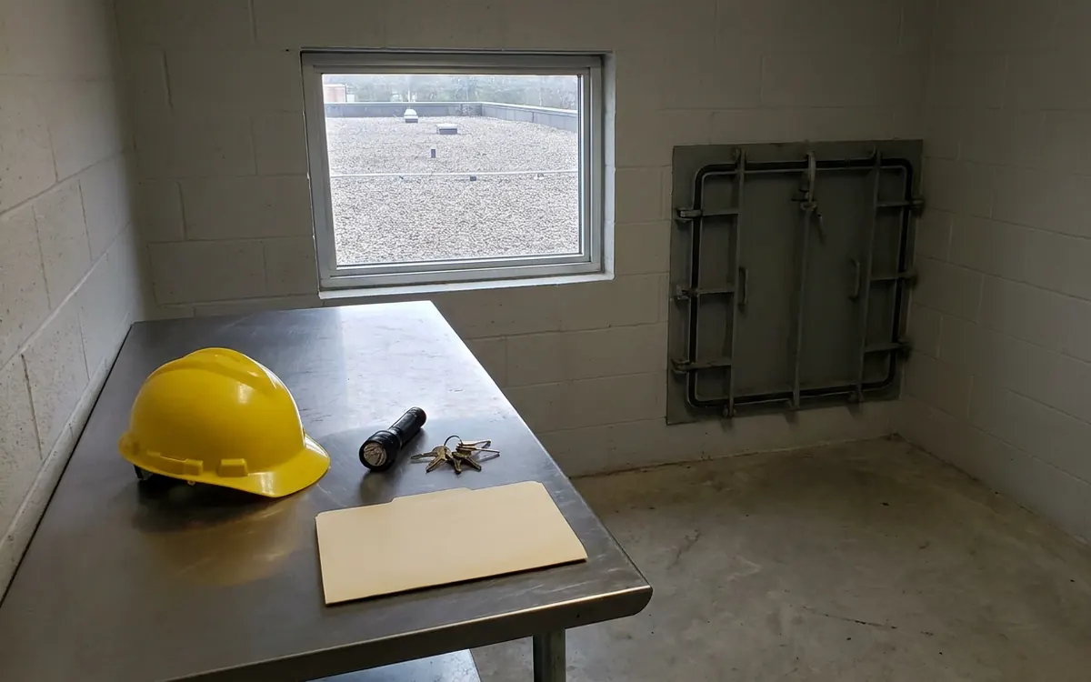Roof access and building information prepared for a commercial inspection